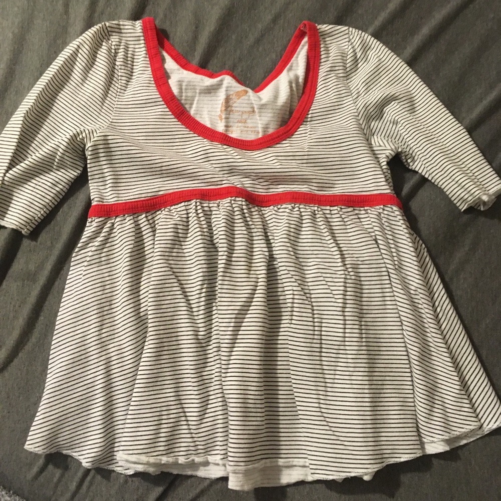 Free People baby doll swing top